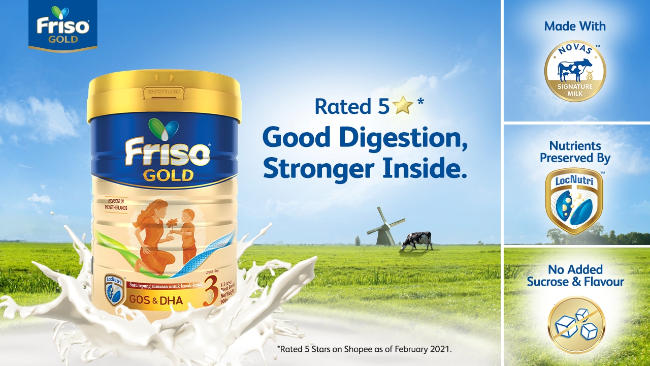 Friso Gold 3 Formula Milk Powder in Malaysia