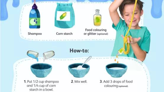 Enrich kids' sensory experience with various DIY activities