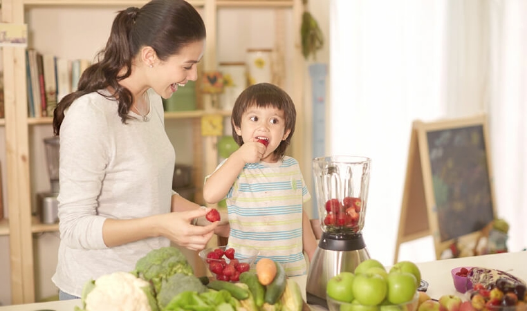 Nutitious vegetables for children to ensure good digestion