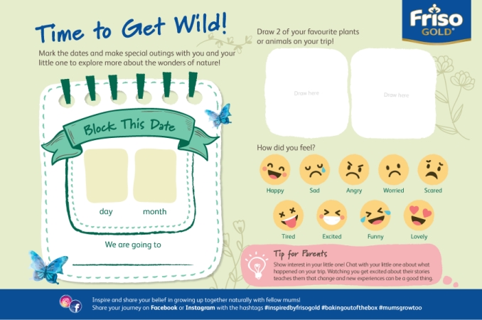 Challenge sheet to understand children's emotional needs